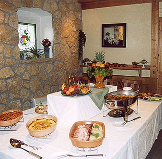 Unser rustikaler Gastraum "Zurm alten Stall"
